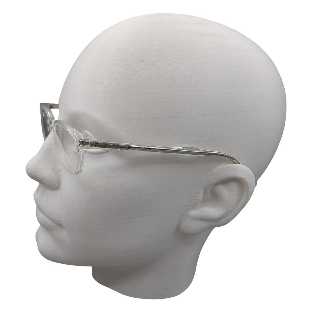 Bevel Maxwell 3537 Clear Eyeglasses Frames Japan 52-19 Rectangular Mens Womens - Picture 3 of 5